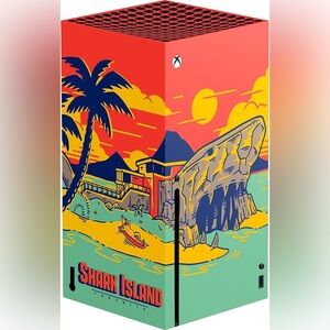 Razer Skins for Xbox Series X - Shark Island from Fortnite